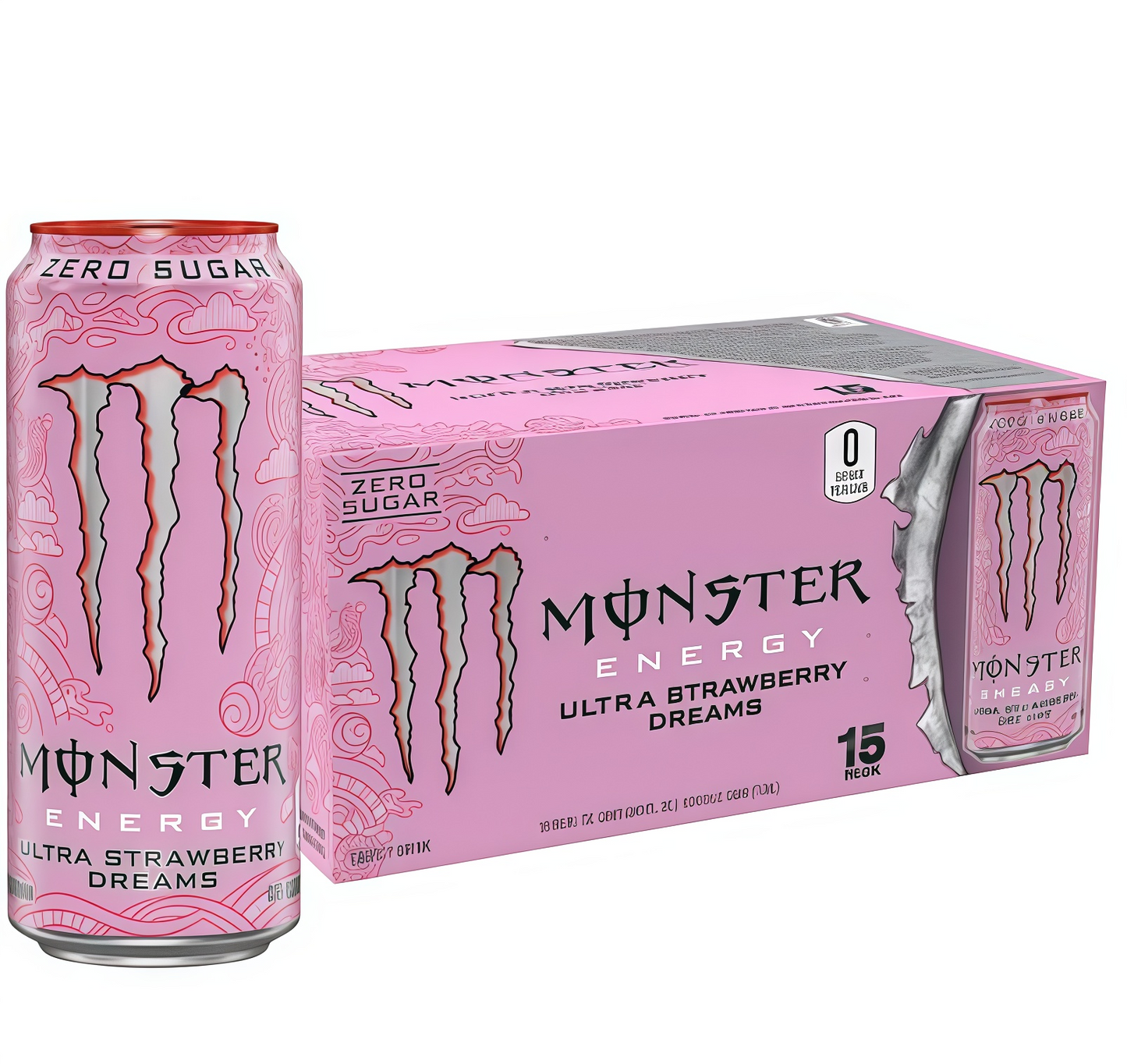 Sugar-Free 16oz Energy Drink (15 Cans) | Caffeine + Zero Cal