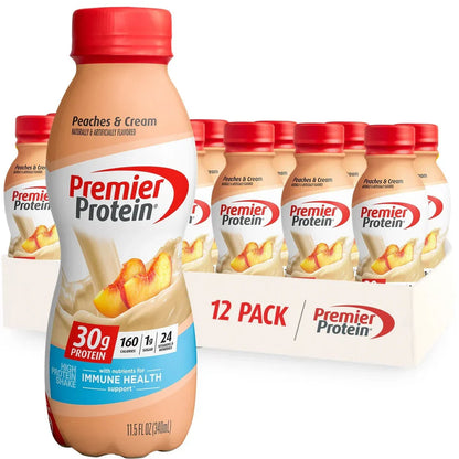 Premier Protein 30g Protein 1g Sugar Shake (12 Pack)