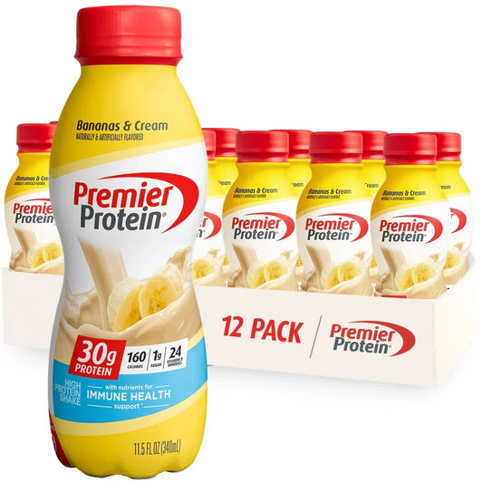Premier Protein 30g Protein 1g Sugar Shake (12 Pack)