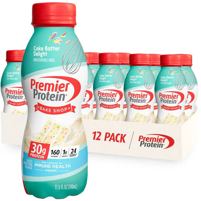 Premier Protein 30g Protein 1g Sugar Shake (12 Pack)
