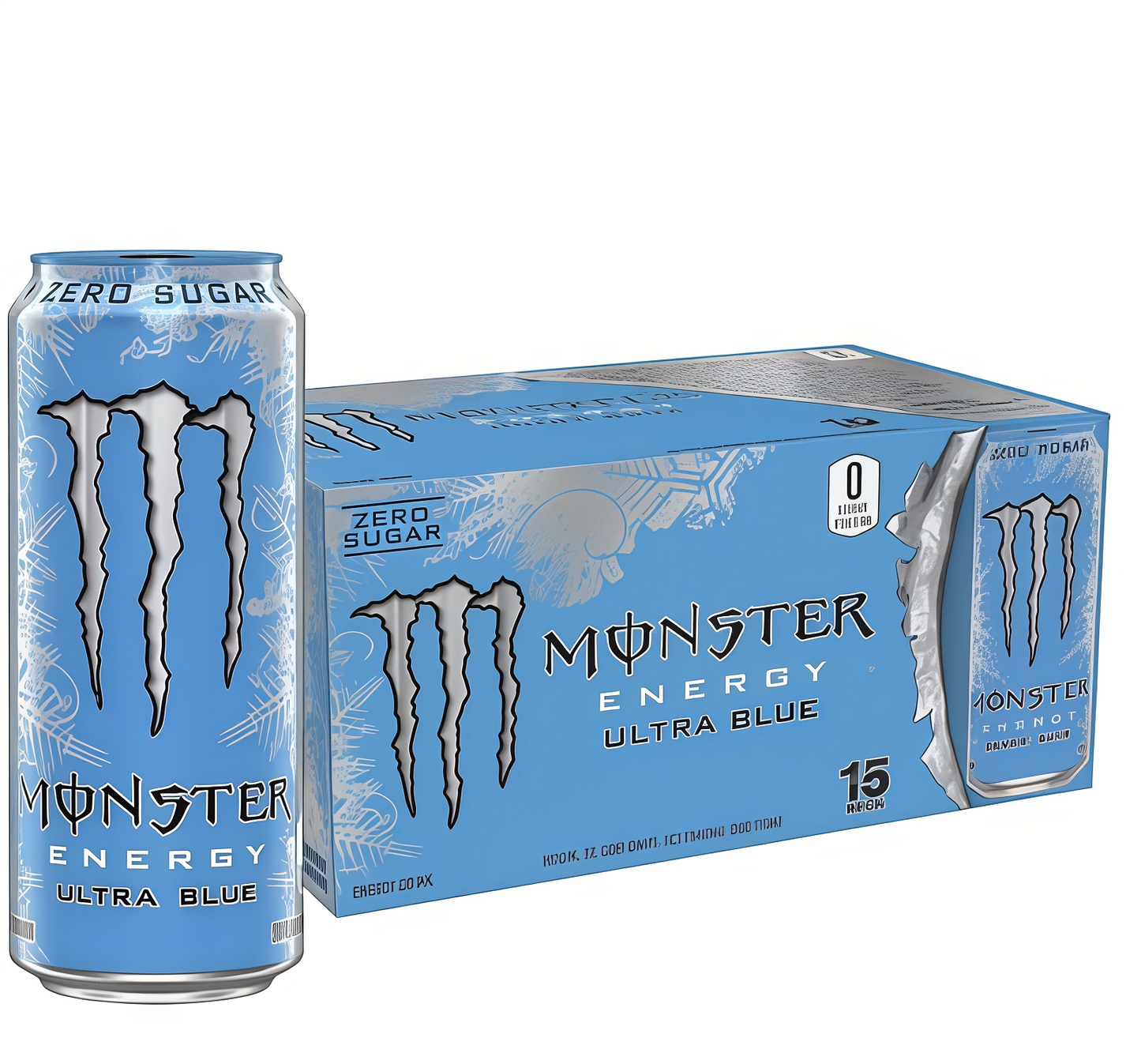 Sugar-Free 16oz Energy Drink (15 Cans) | Caffeine + Zero Cal