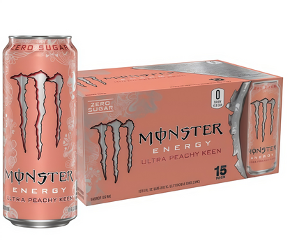 Sugar-Free 16oz Energy Drink (15 Cans) | Caffeine + Zero Cal