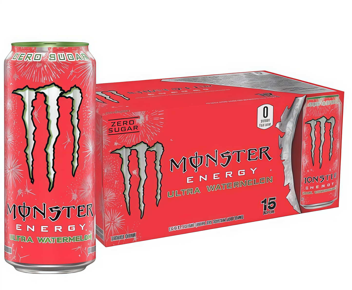 Sugar-Free 16oz Energy Drink (15 Cans) | Caffeine + Zero Cal