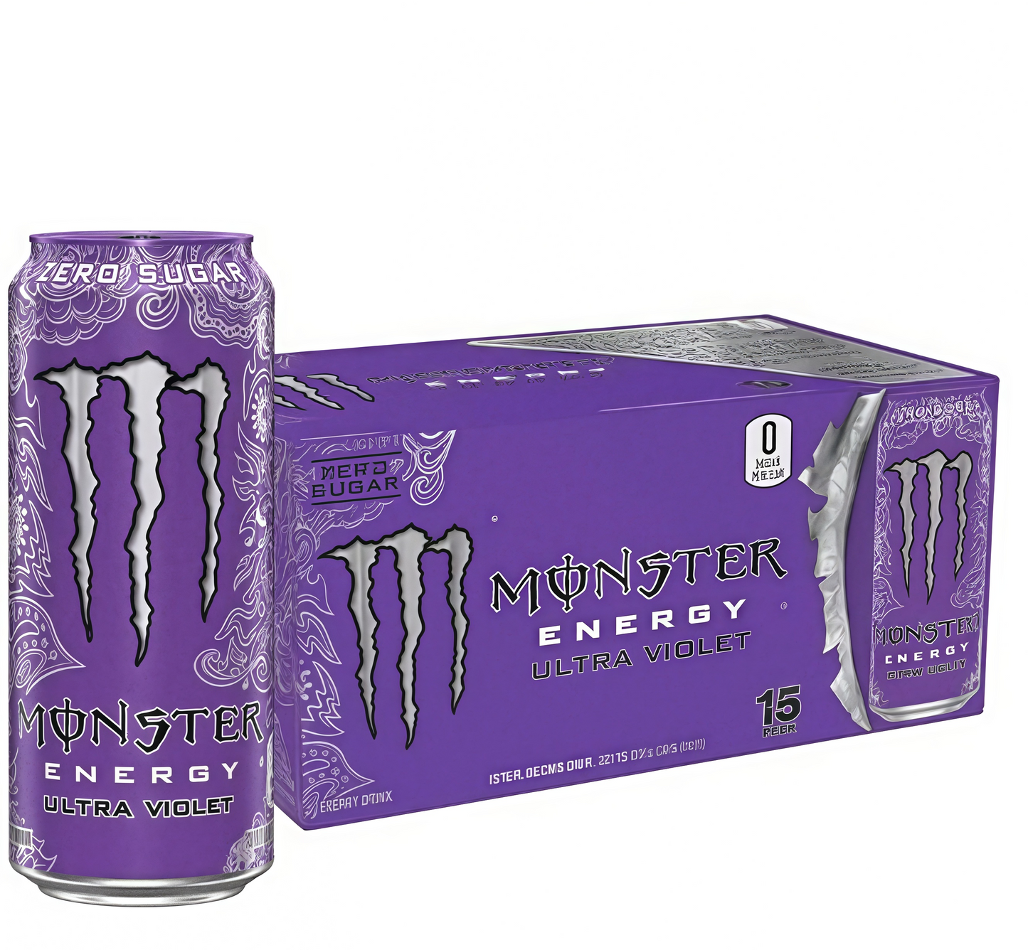 Sugar-Free 16oz Energy Drink (15 Cans) | Caffeine + Zero Cal