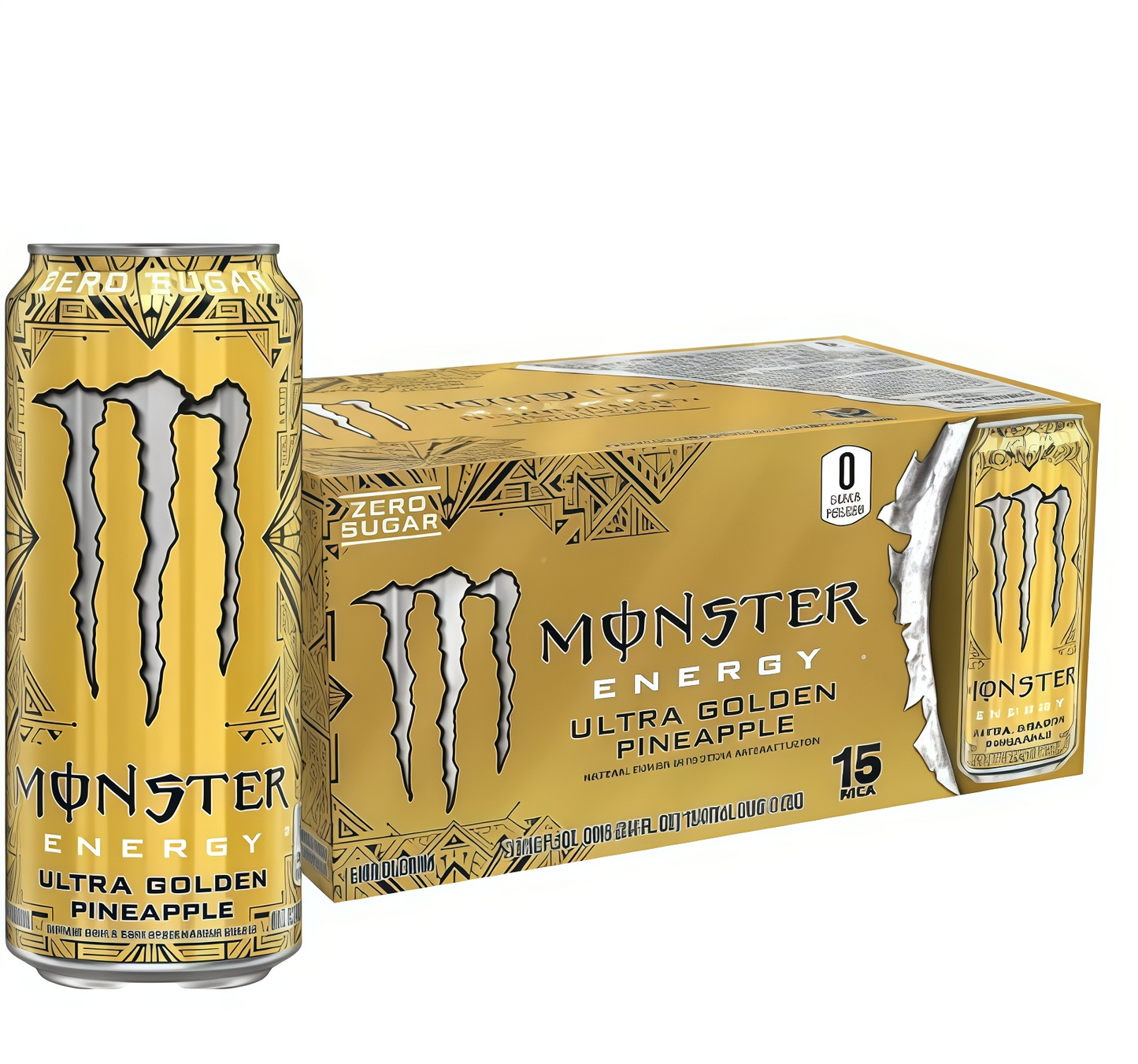 Sugar-Free 16oz Energy Drink (15 Cans) | Caffeine + Zero Cal