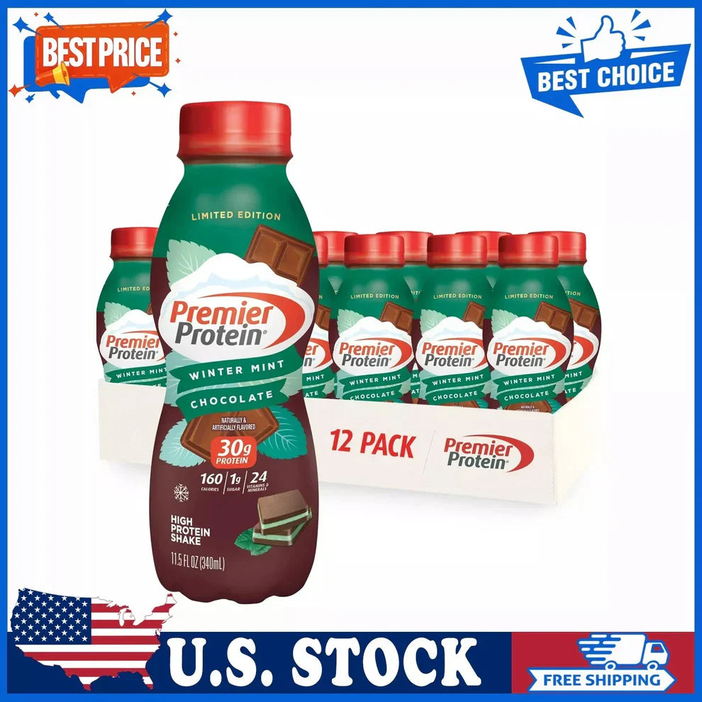 Premier Protein 30g Protein 1g Sugar Shake (12 Pack)